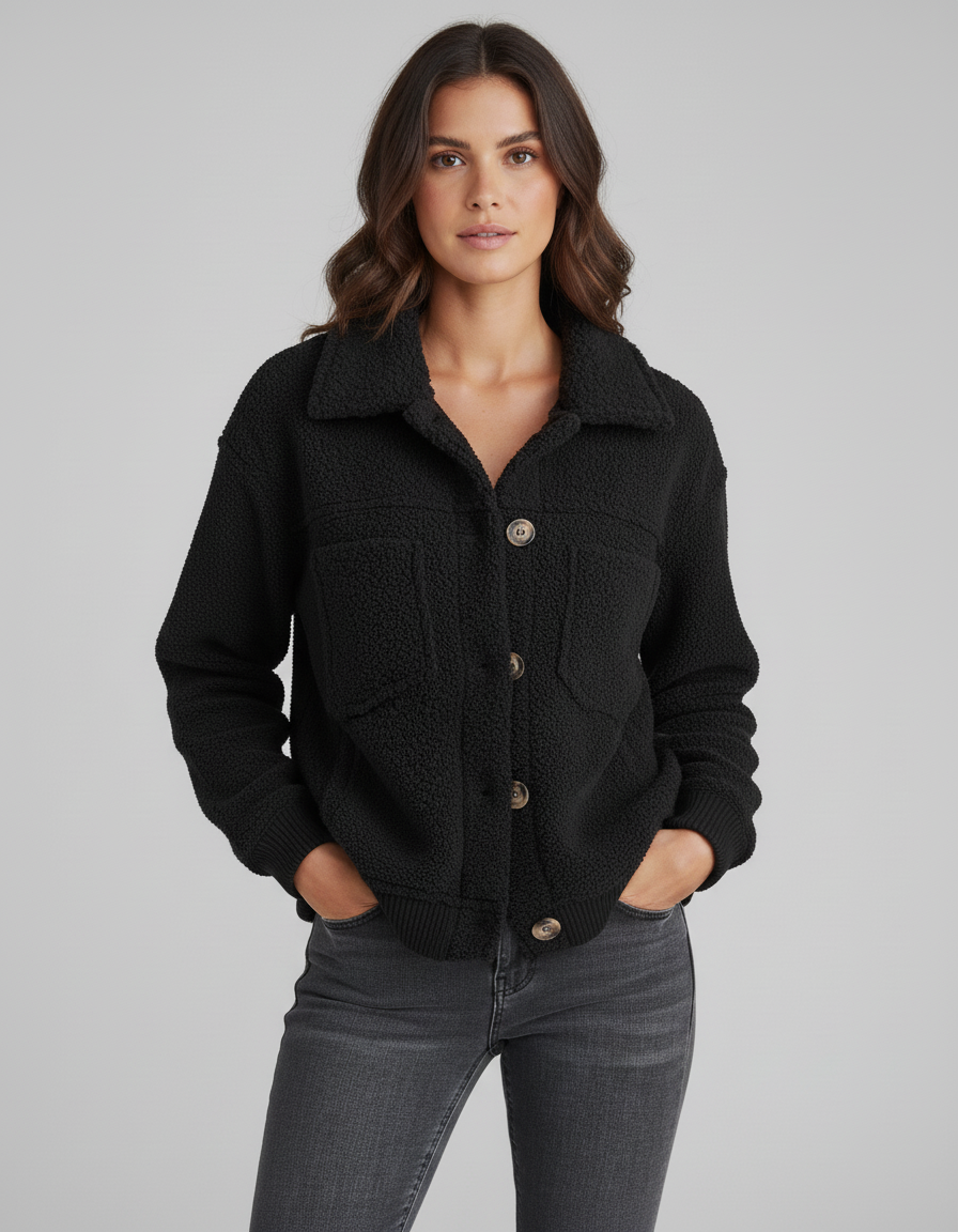 Ashly | Teddy Cardigan