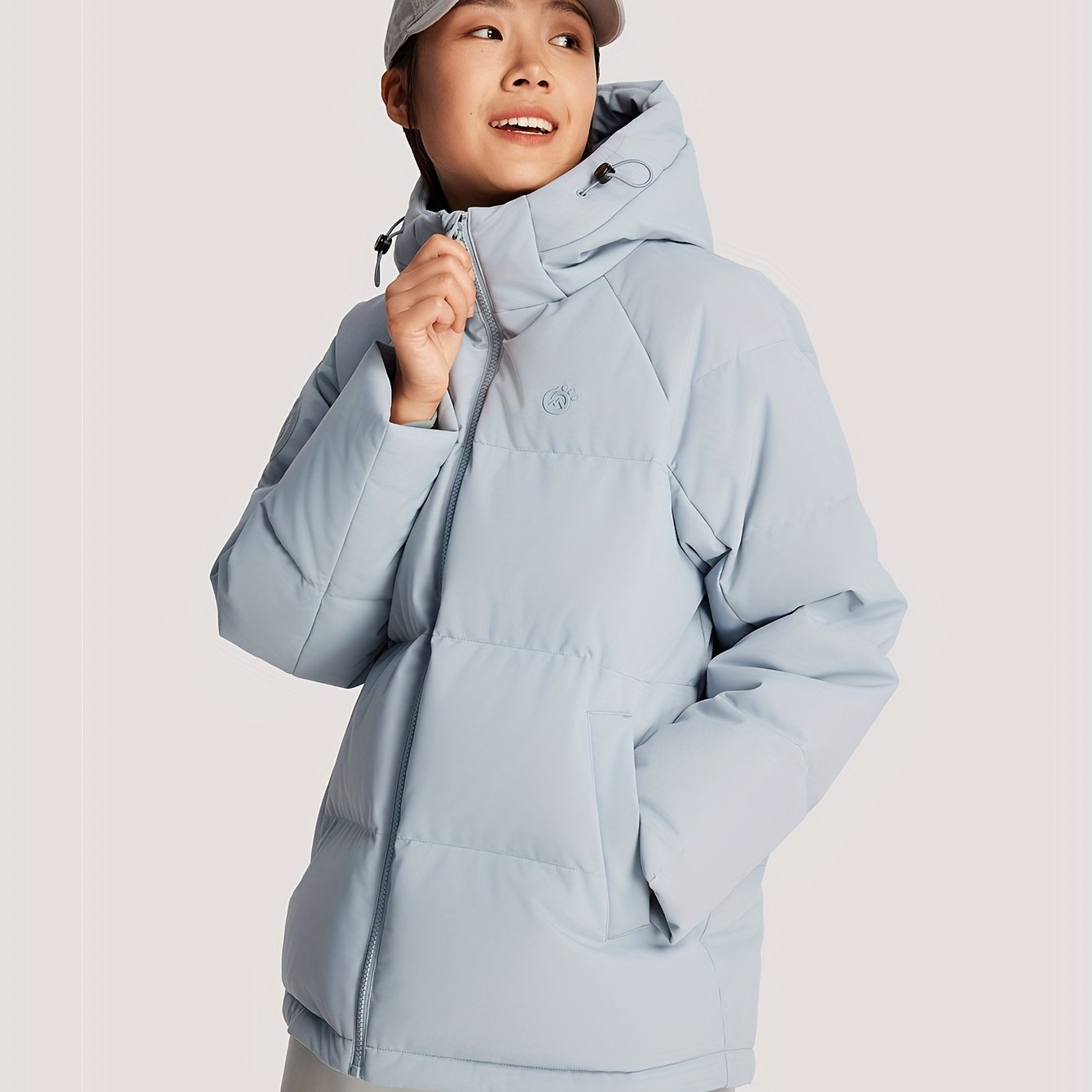 Ellia | Hooded down jacket