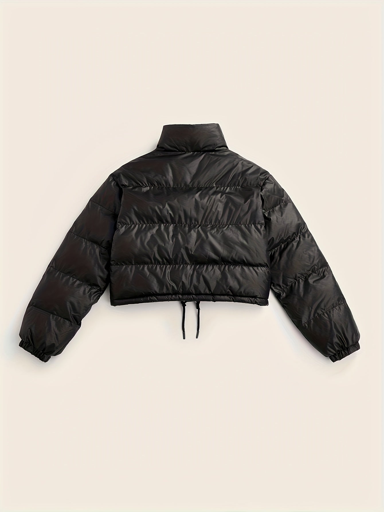 Janie | Puffer jack met trekkoord