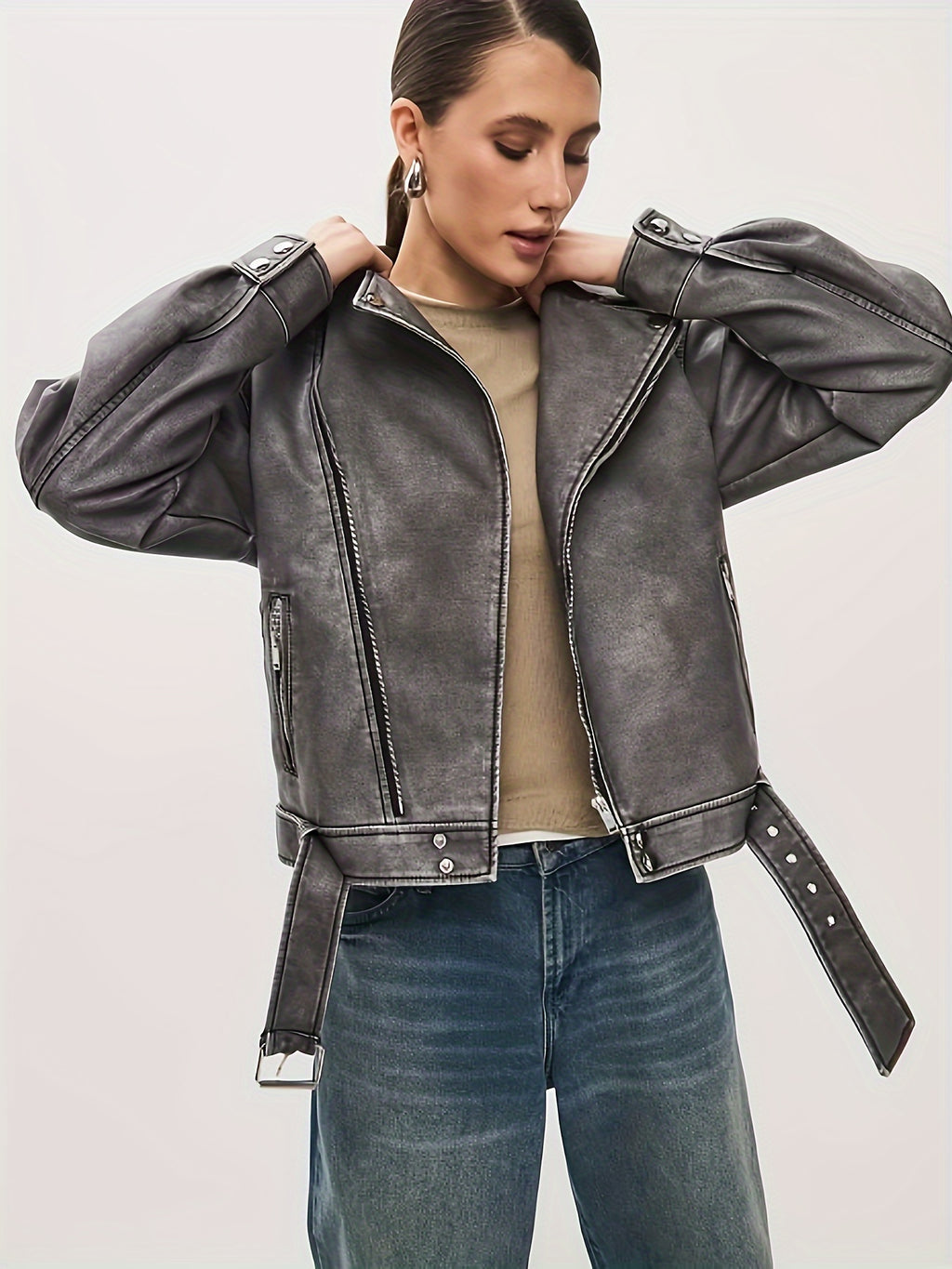 Lavinia | leather jacket