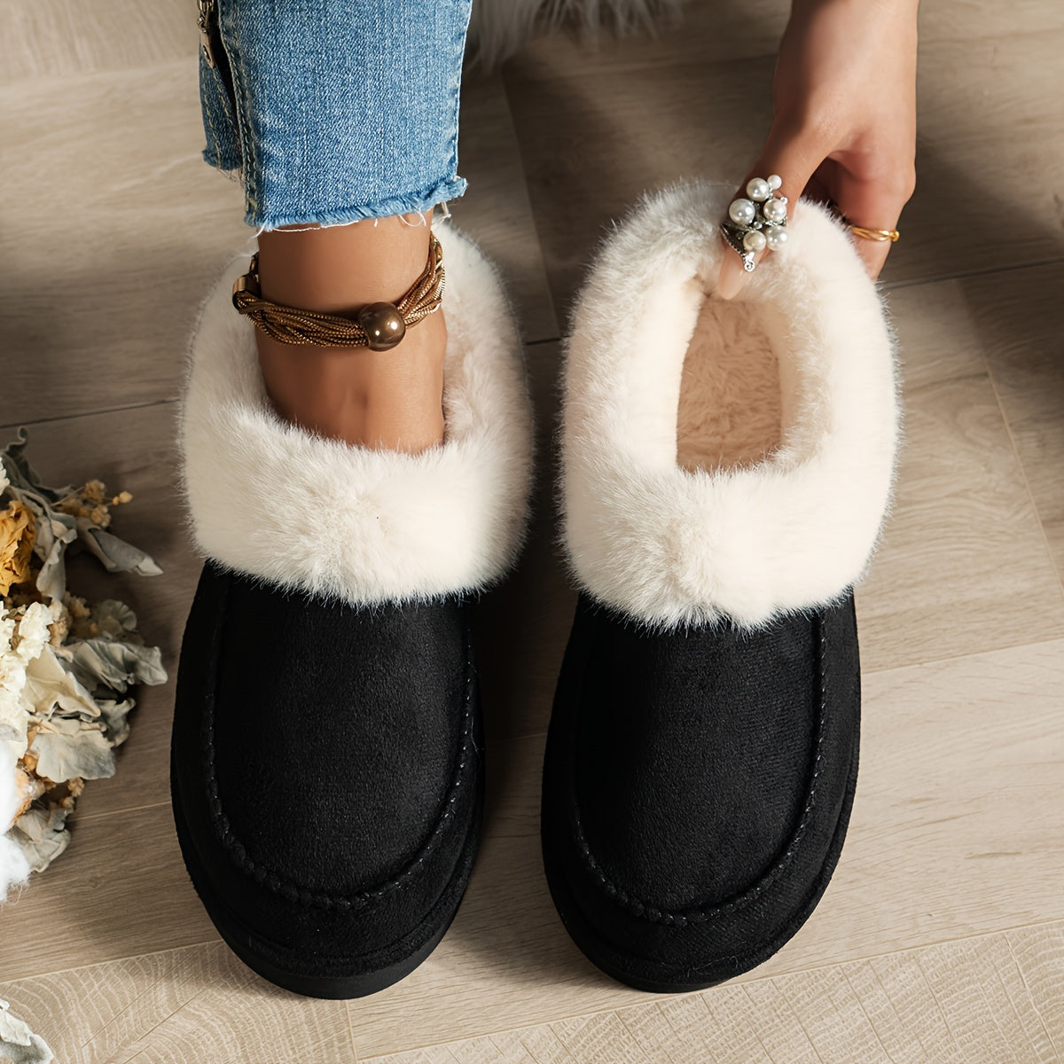 Katey | Luxe pantoffels