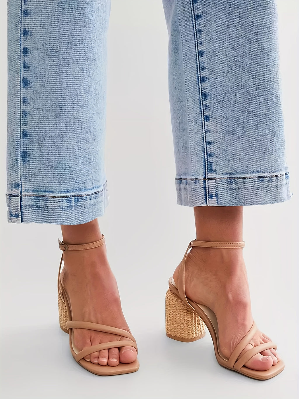 Ellyn | Cropped high waist Jeans