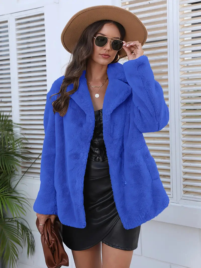 Elle | Faux fur coat