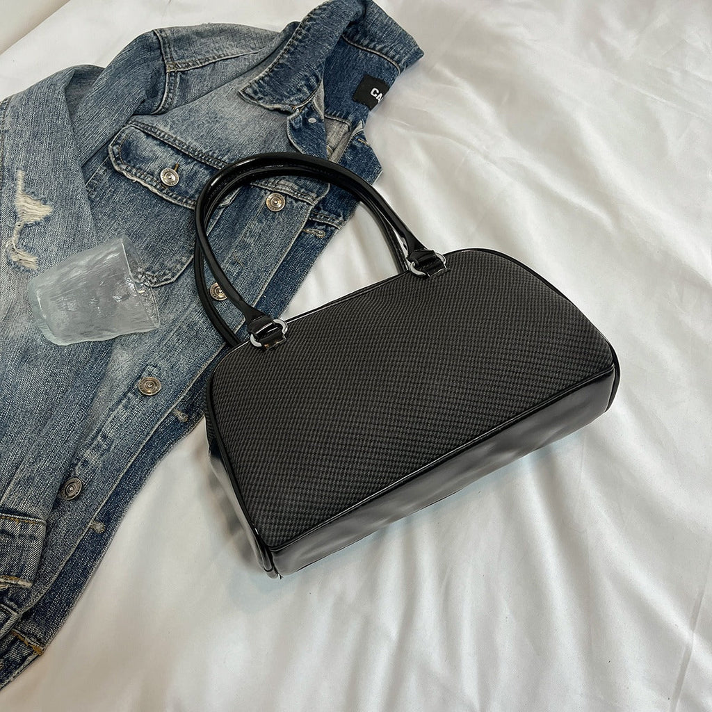 Pebbled Shoulder Bag