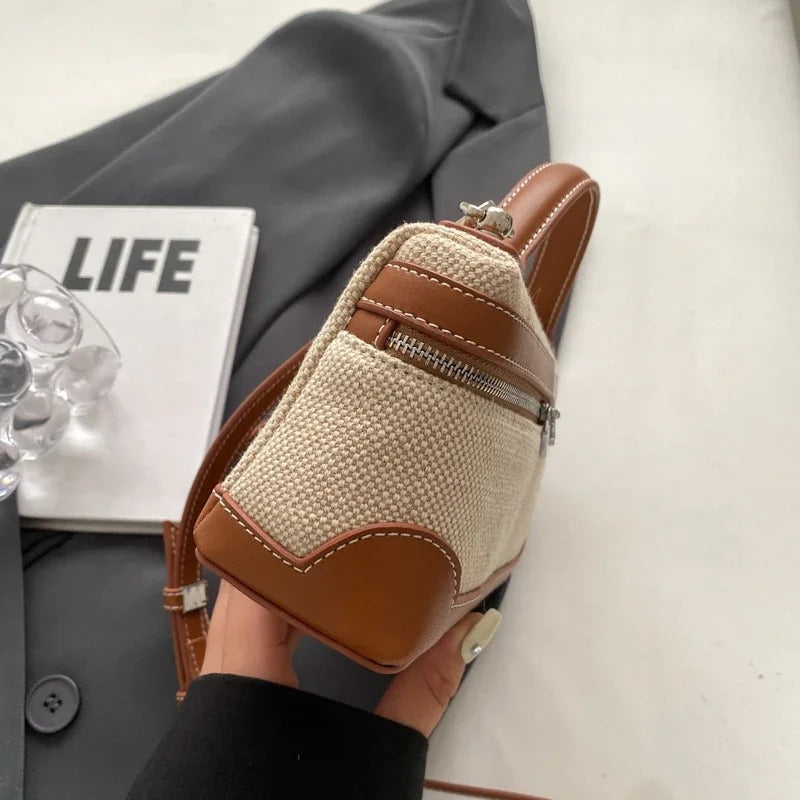 Mini Canvas Crossbody