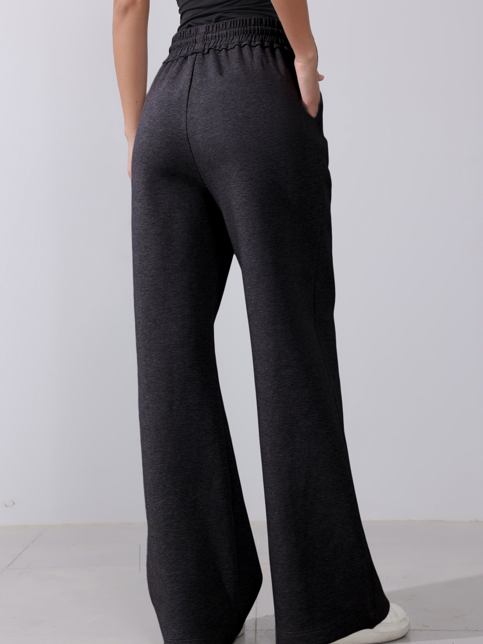Anicia | Casual cotton pintuck trousers