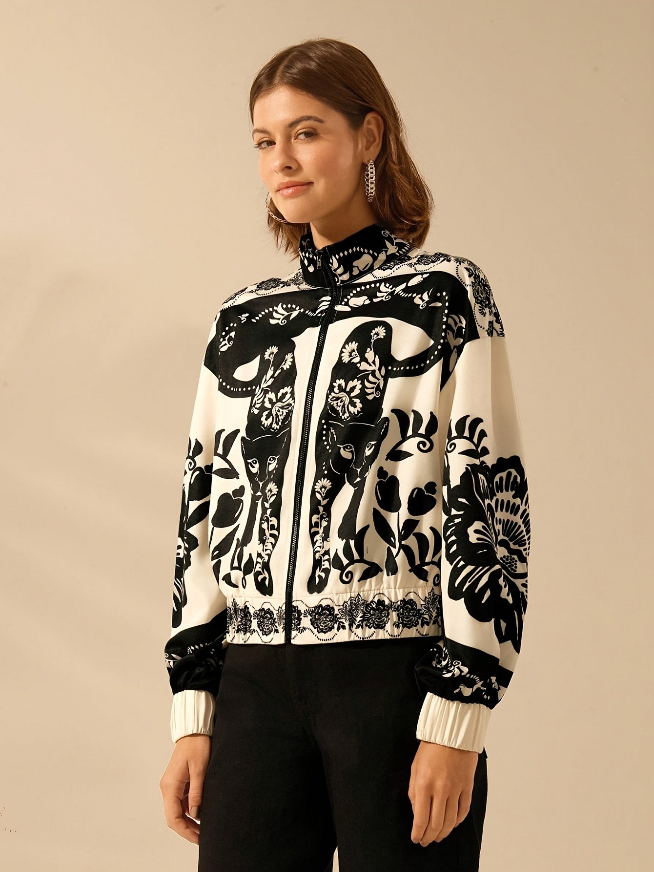 Caren | Bohemian stijl Jas
