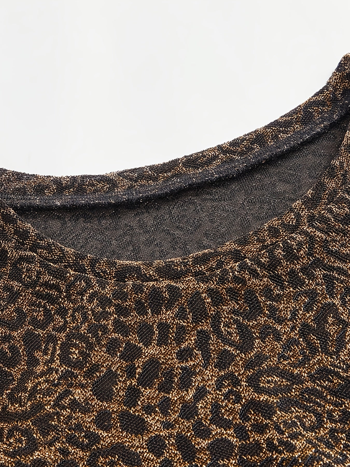 Elvie | Blouse met luipaardprint