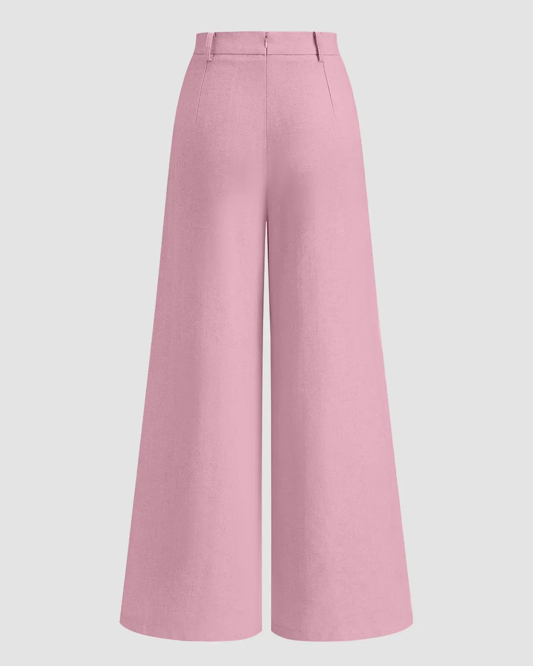 Catlin | High-waist wide-leg trousers in pink