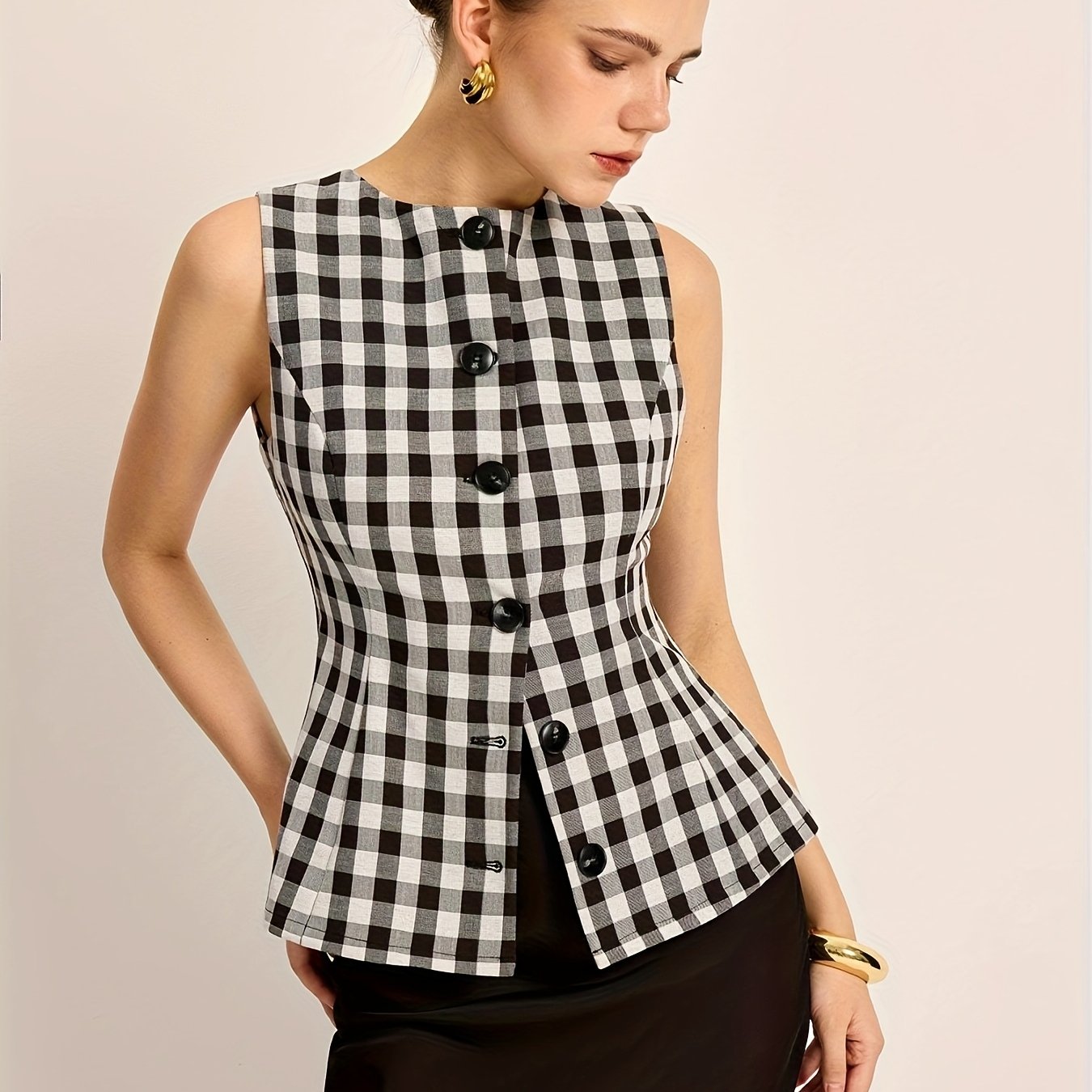 Sam | Mouwloze Top