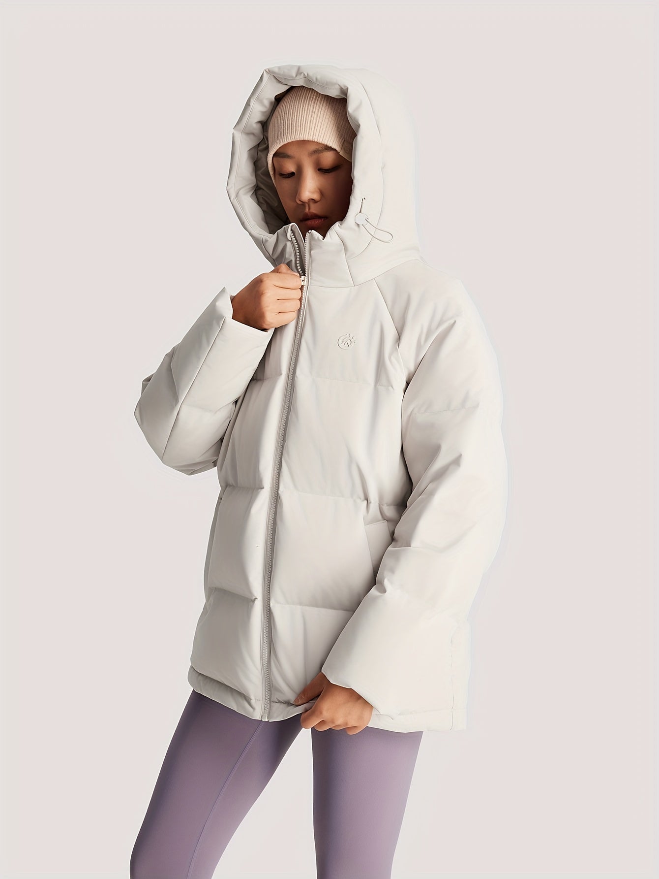 Ellia | Hooded down jacket