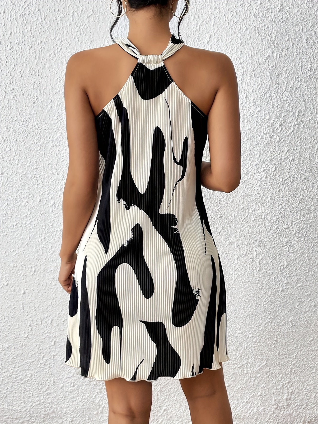 Haylee | Lace Halter Jurk