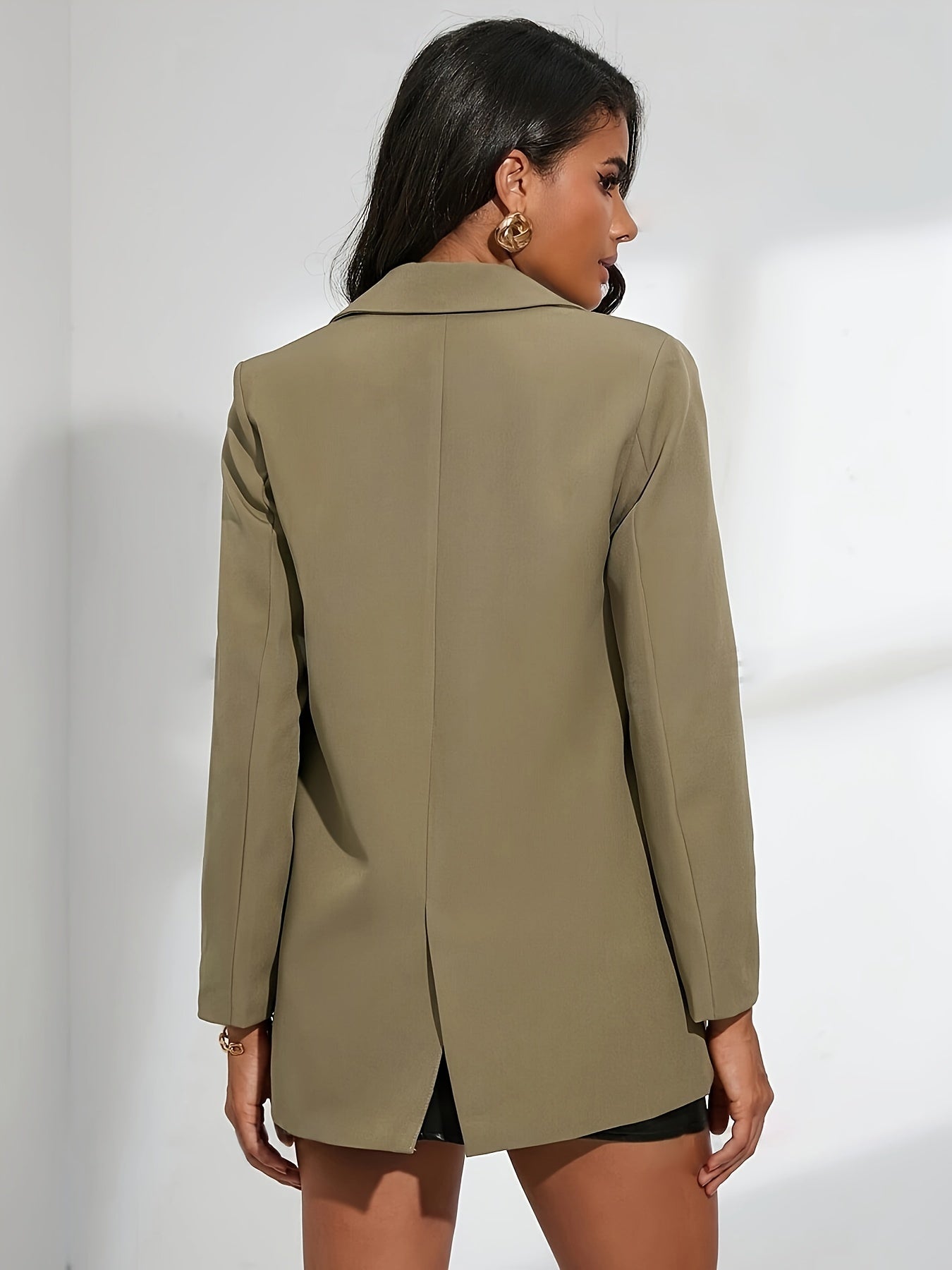 Judie | Blazer met revers kraag