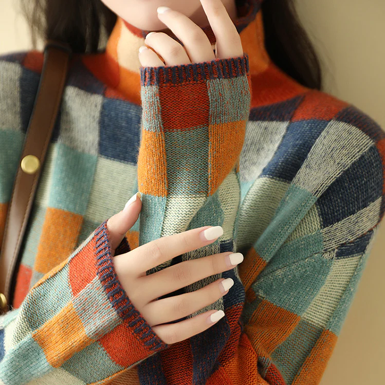 Nina™ | Patchwork Coltrui van Kasjmier