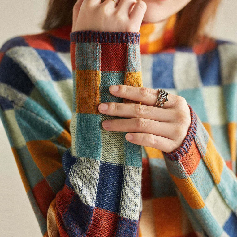 Nina™ | Patchwork Coltrui van Kasjmier