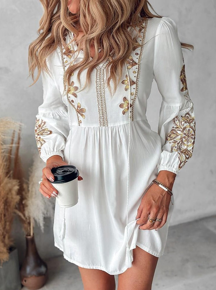 Elva | Zomerjurk met print