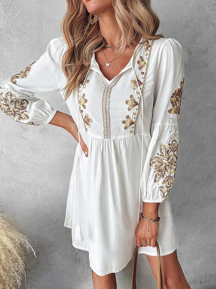 Elva | Zomerjurk met print