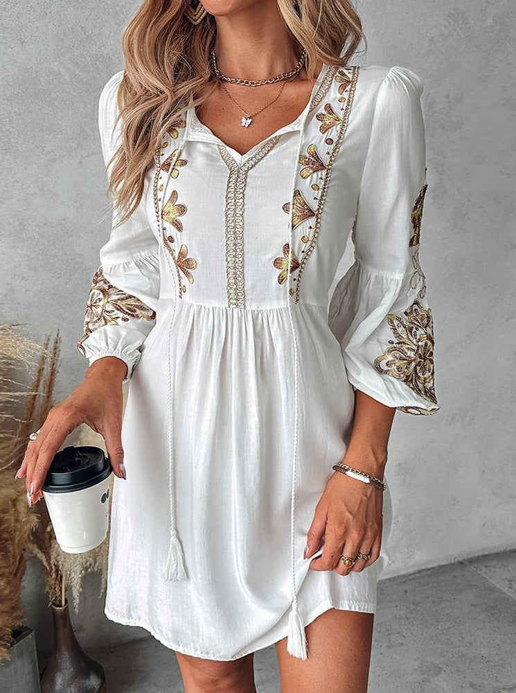 Elva | Zomerjurk met print