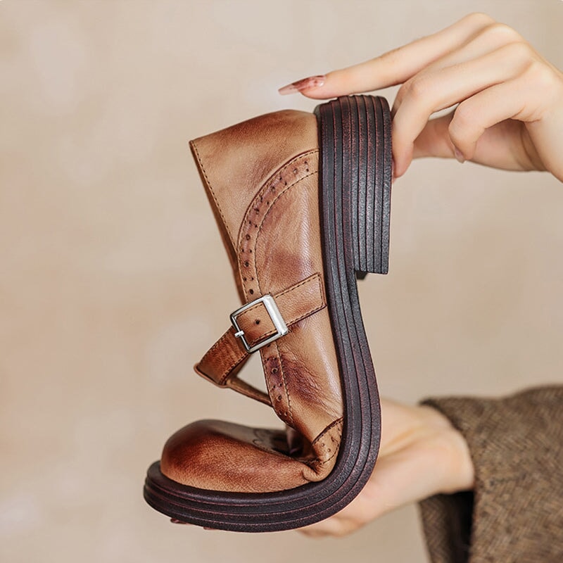 Skyla | T‑strap mules