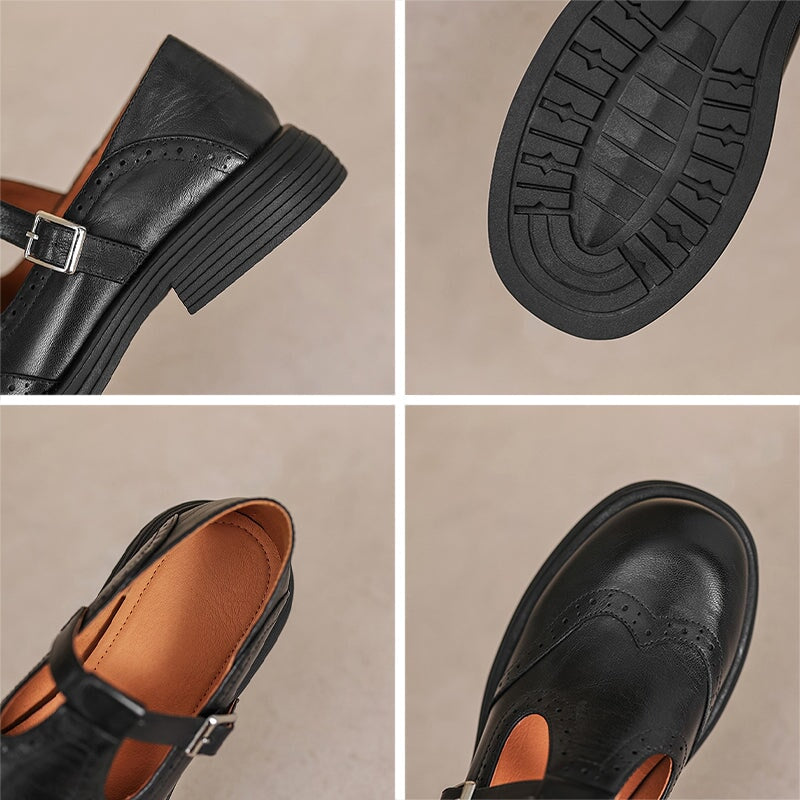 Skyla | T‑strap mules