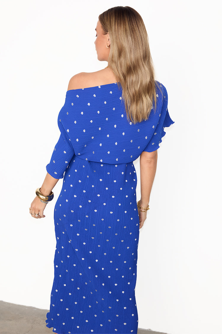 Kenzi | Off-schoulder maxi jurk