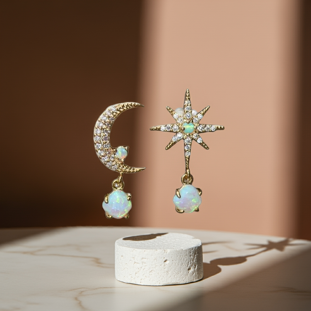 Moon- and star light