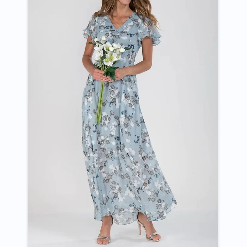 Liza | Jurk met bloemen patroon