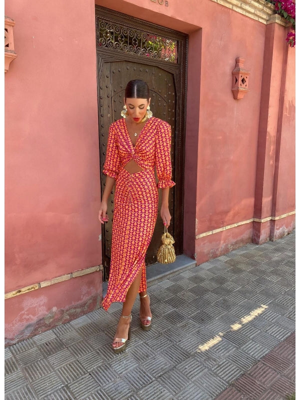 Jaysa | Cut-out midi dress