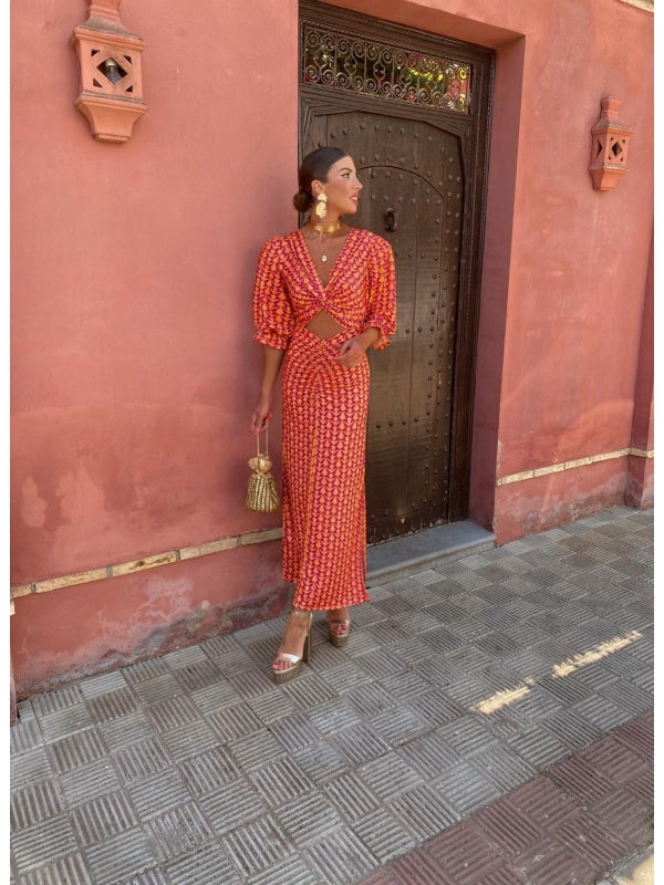 Jaysa | Cut-out midi dress