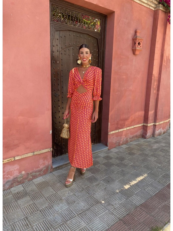 Jaysa | Cut-out midi dress