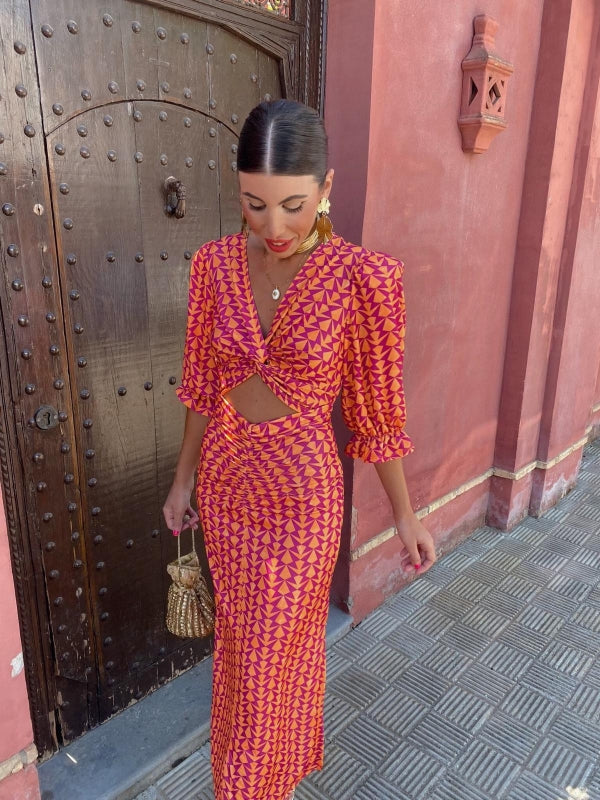 Jaysa | Cut-out midi dress