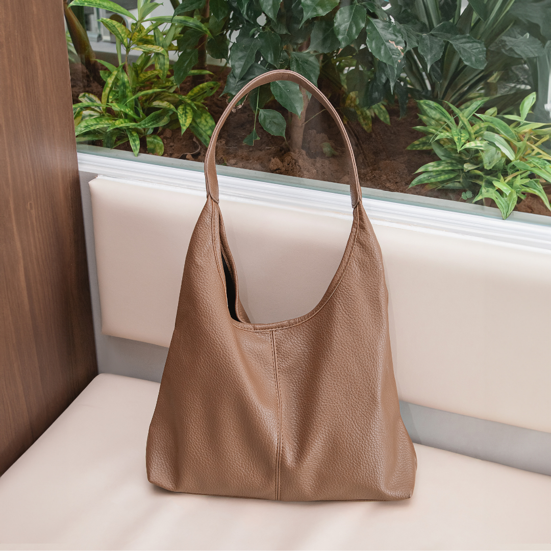 Vegan Leather Hobo Bag